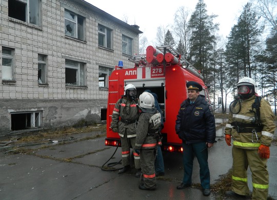 В Качканаре прошли учения полицейских Свердловской области