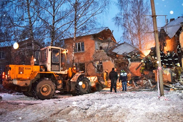 Взрыв газа в жилом доме в Иваново унес жизни пяти человек