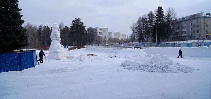 снежный городок